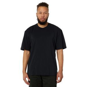 LABEL Mens Go-to Crew T-Shirt Black SM One Size